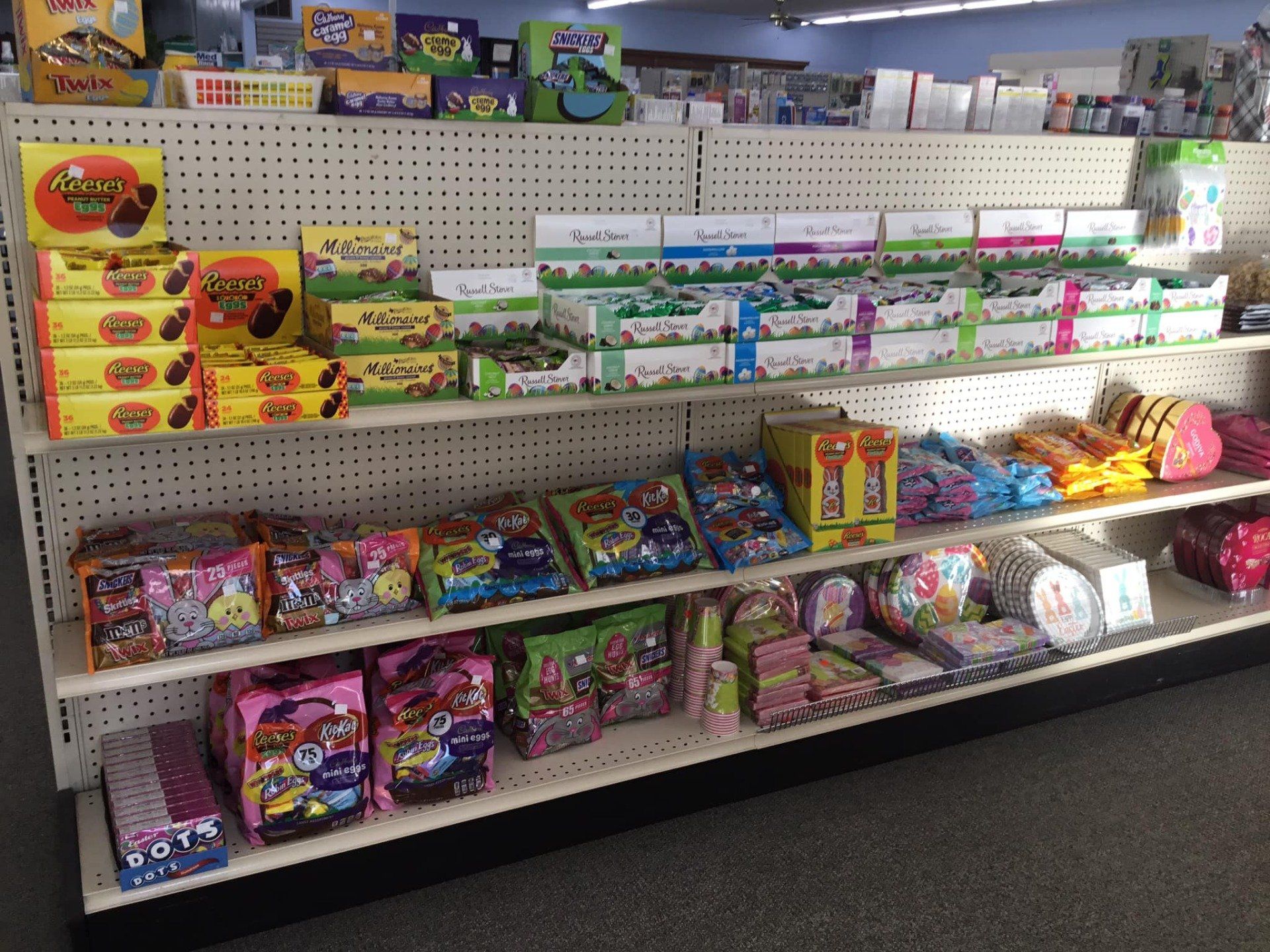 Candies and chocolates