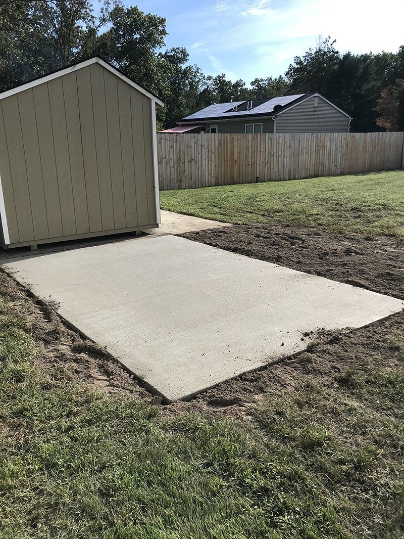 Concrete installation services