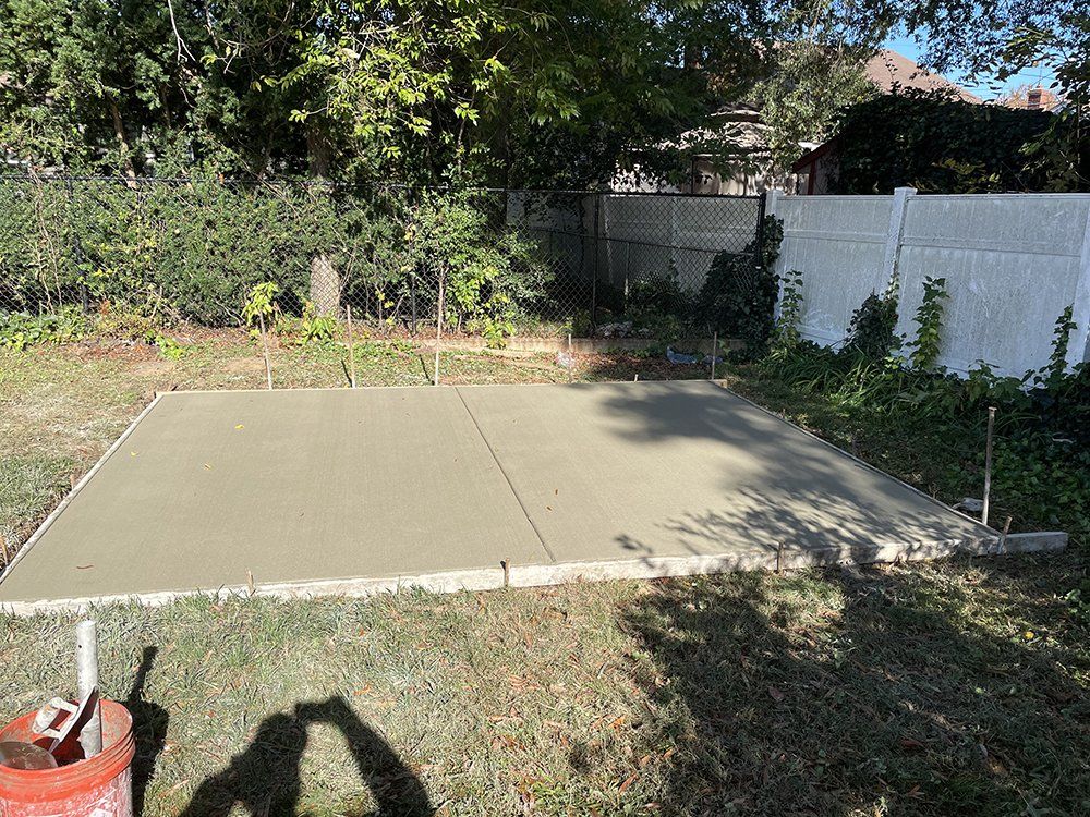 Concrete installation services