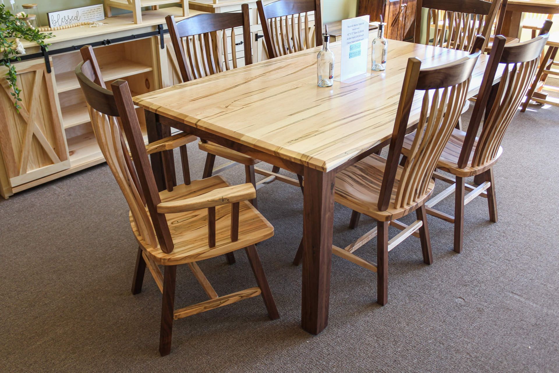 Walnut & Wormy Maple Table4