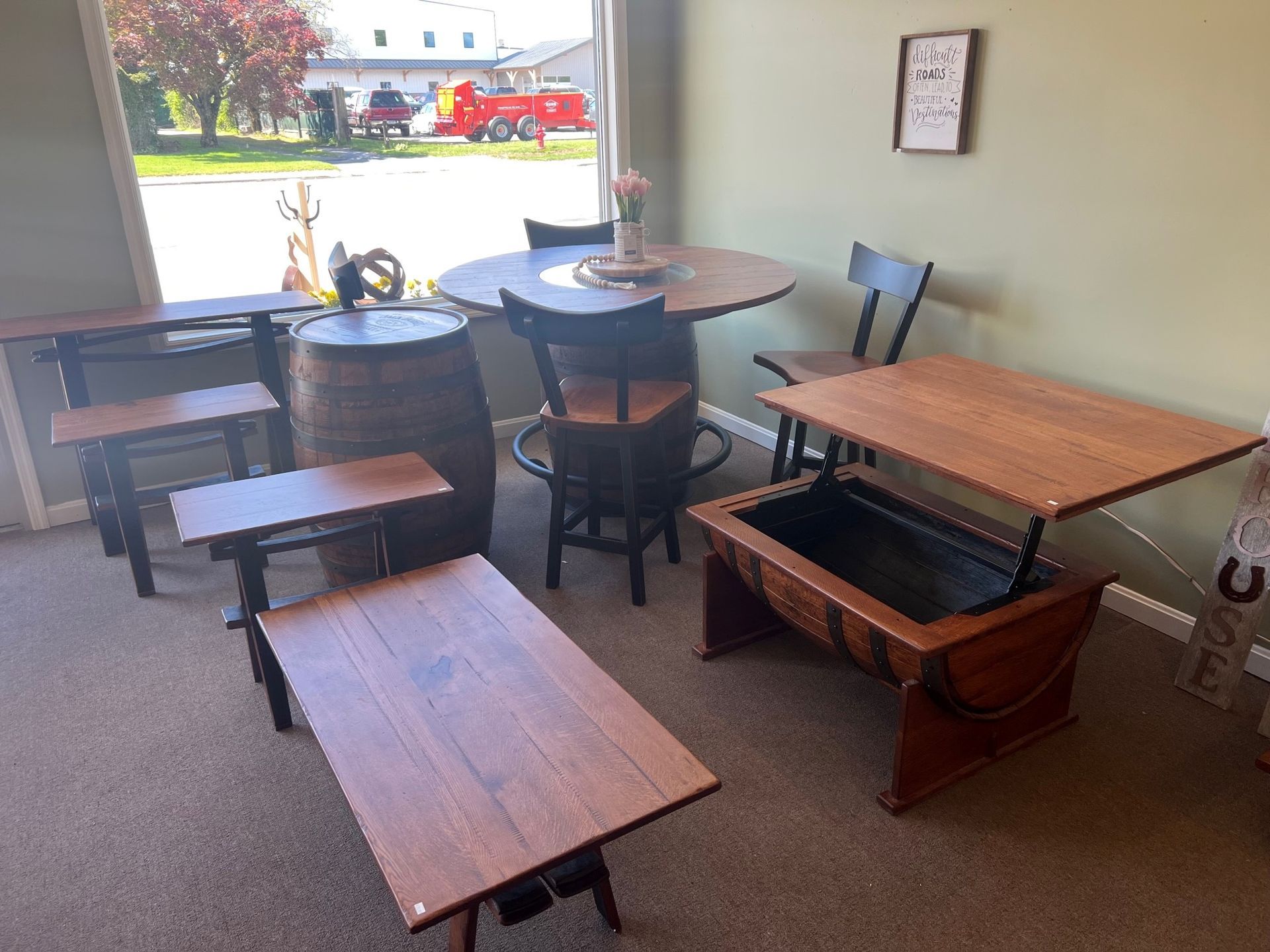 Whiskey Barrel Furniture 2