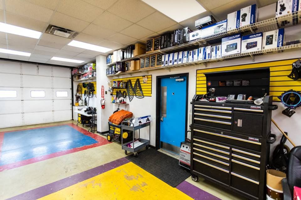 Inside the store