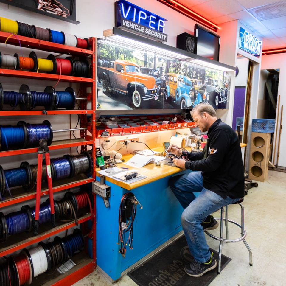 Man working