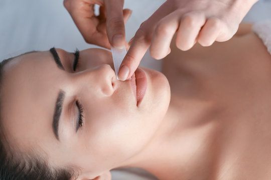 upper lip wax, facial hair removal