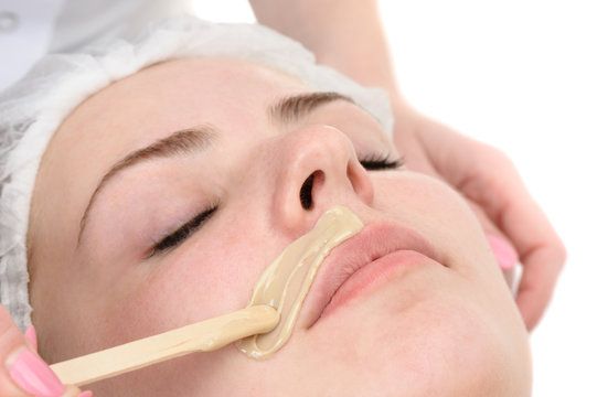 lip waxing, lip hair removal 