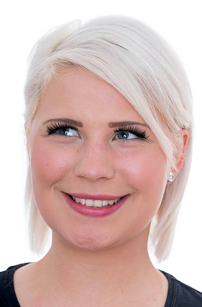 image of a client's eyes with perfectly applied Ooh La Lash extensions, looking happy and confident.