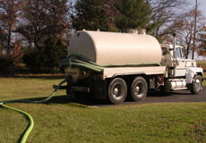 Septic tank cleaning