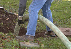 Septic tank cleaning