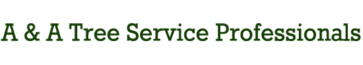 A & A Tree Service Professionals - Logo
