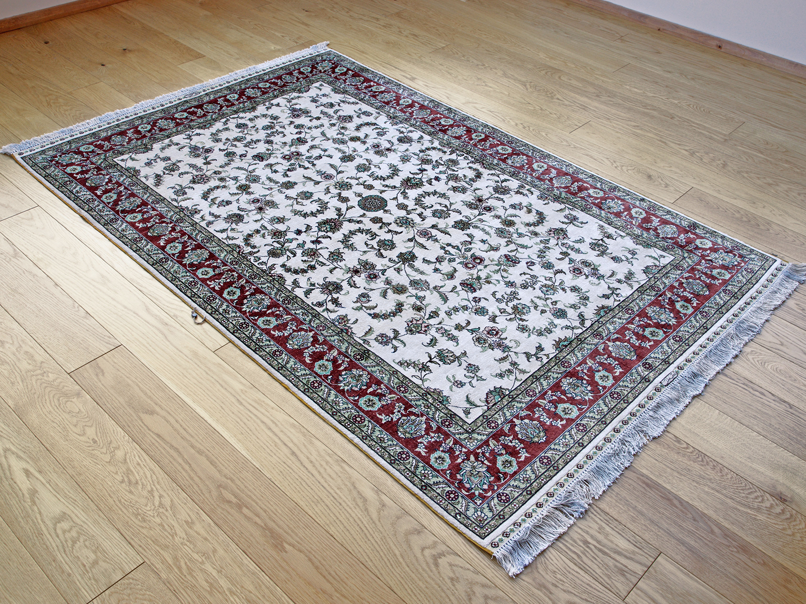 Clean oriental rug