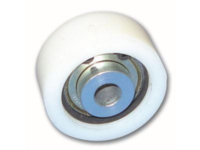 Folding door top roller