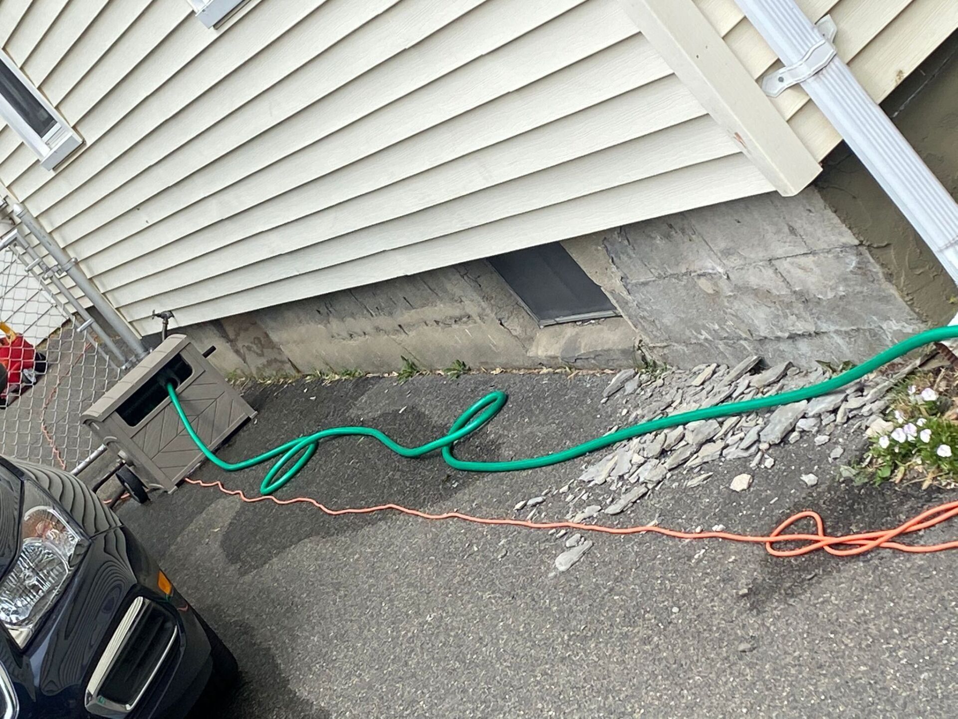 Basement waterproofing