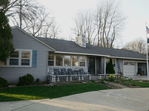 High-quality shingles roofing