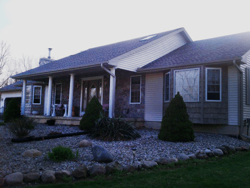 High-quality shingles roofing