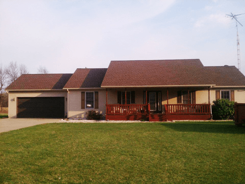 High-quality shingles roofing