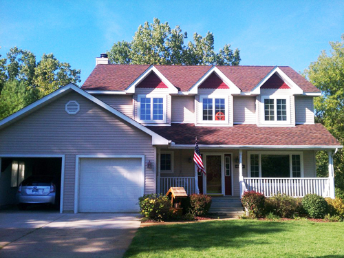 High-quality shingles roofing