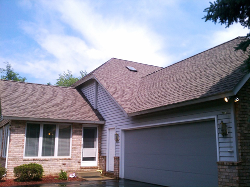 High-quality shingles roofing