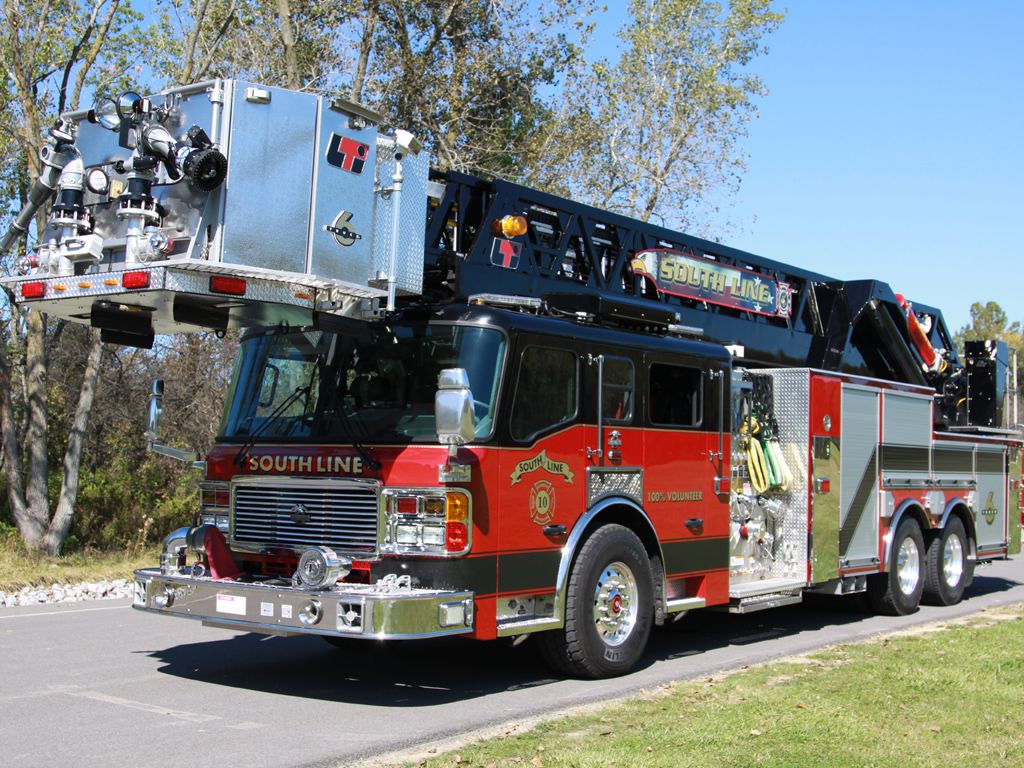 Formed & Polished Fire Truck Fenders