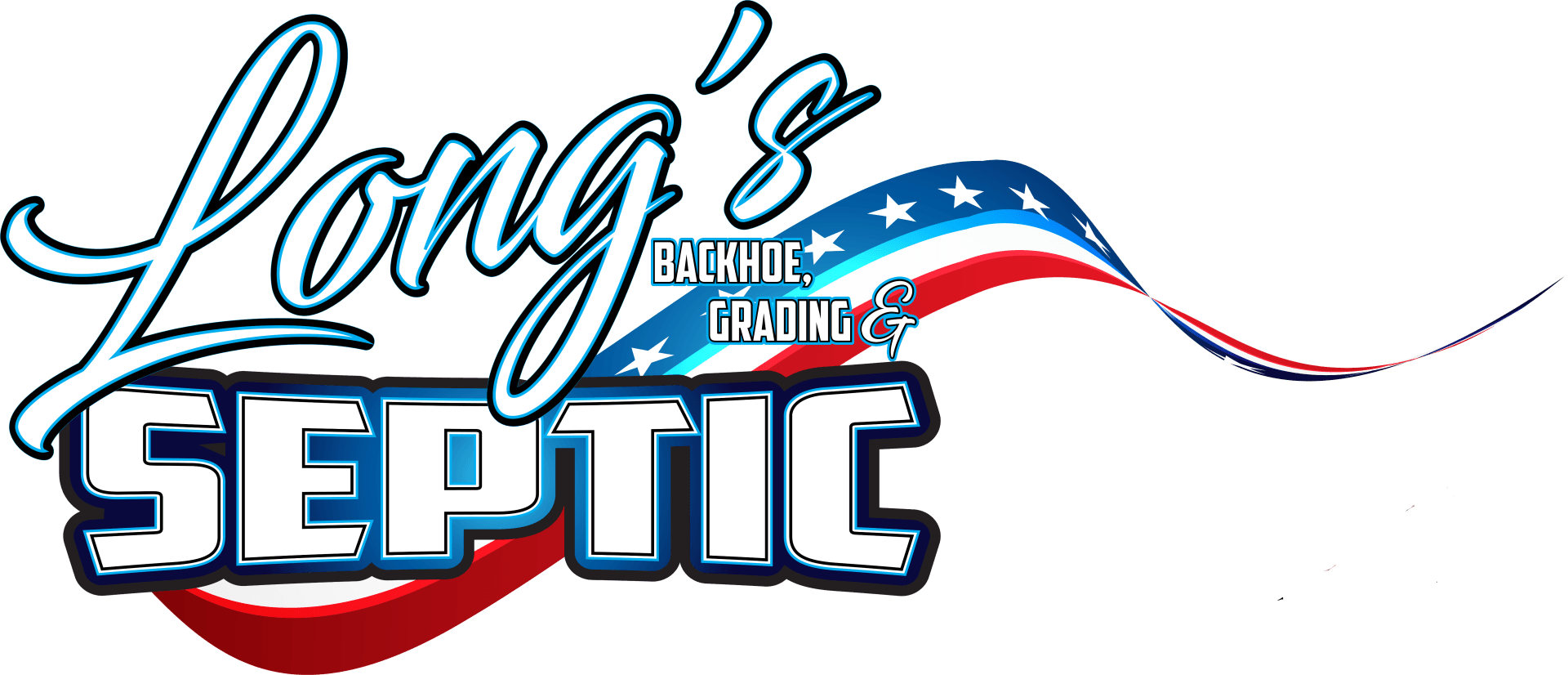 Long's Backhoe, Grading & Septic - Logo