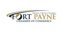 Logo for the Fort Payne Chamber of Commerce: