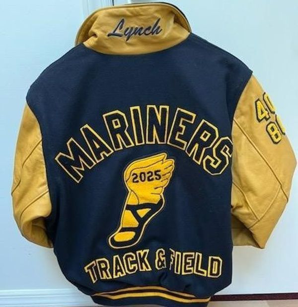 Customized varsity jacket