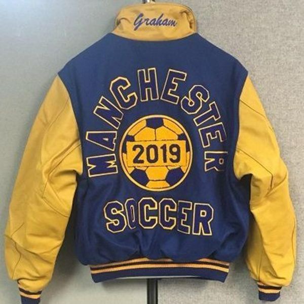 Customized varsity jacket