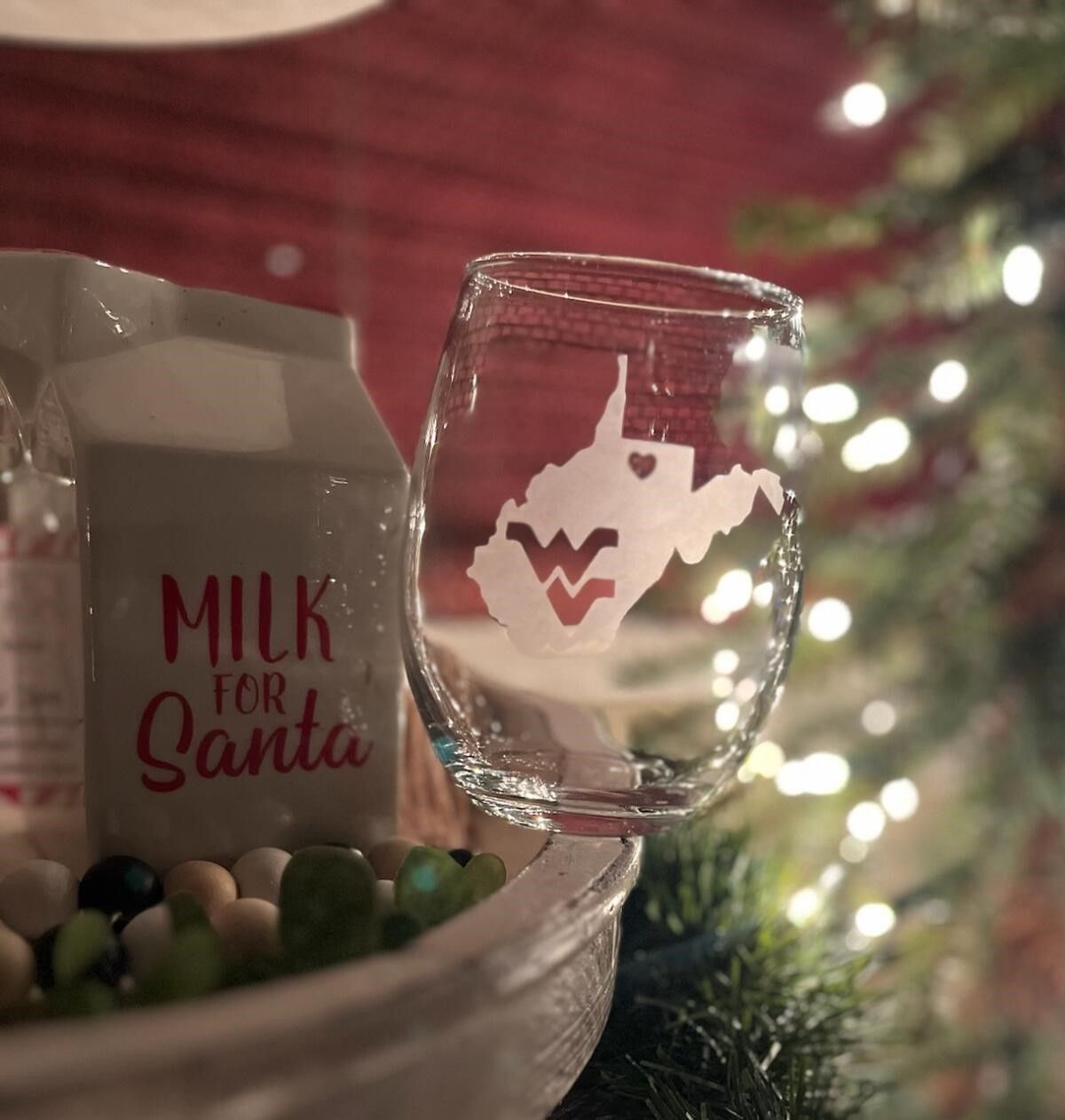 etched West Virginia State