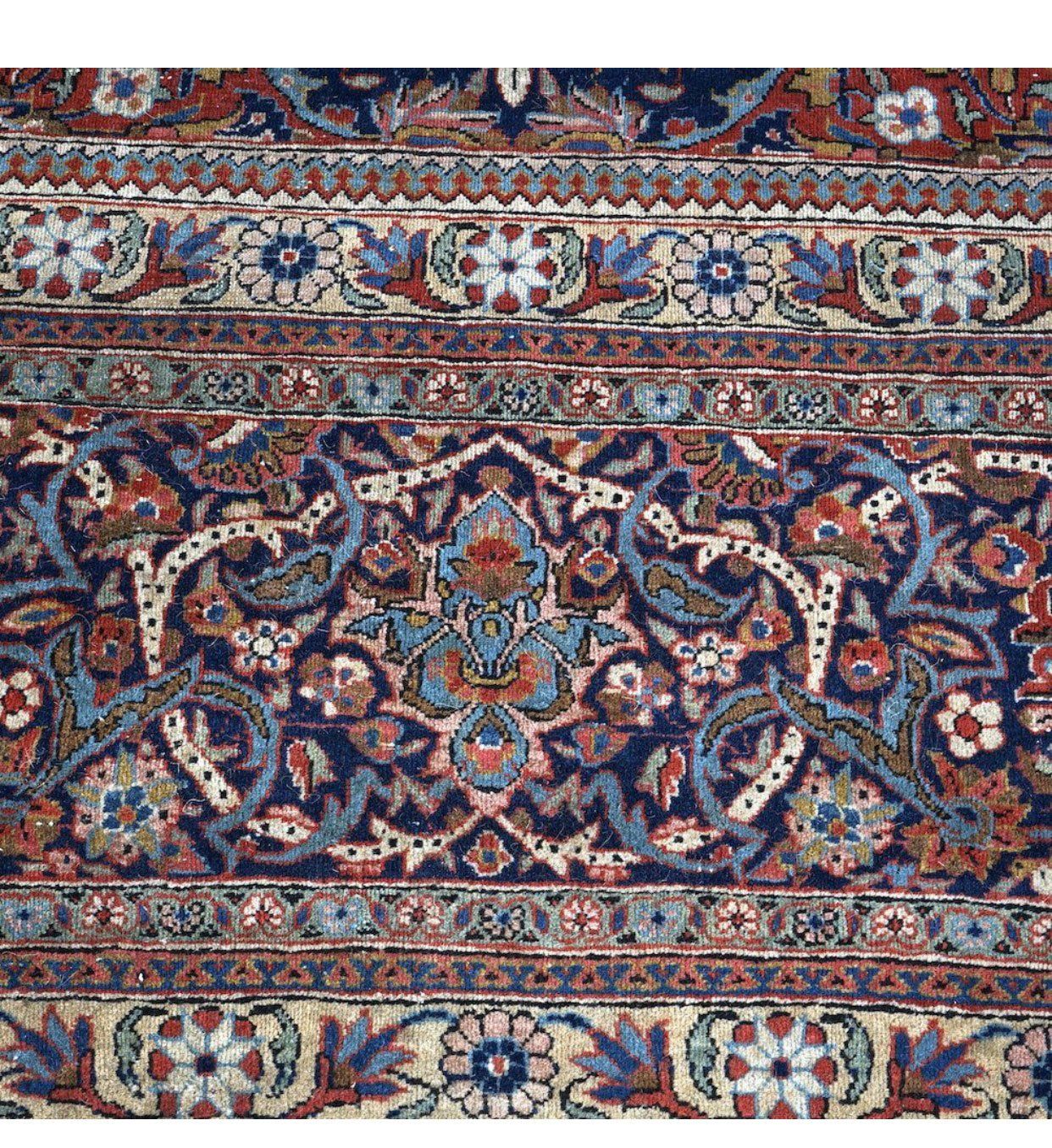 Antique Persian Kashan circa 1930 rug collection