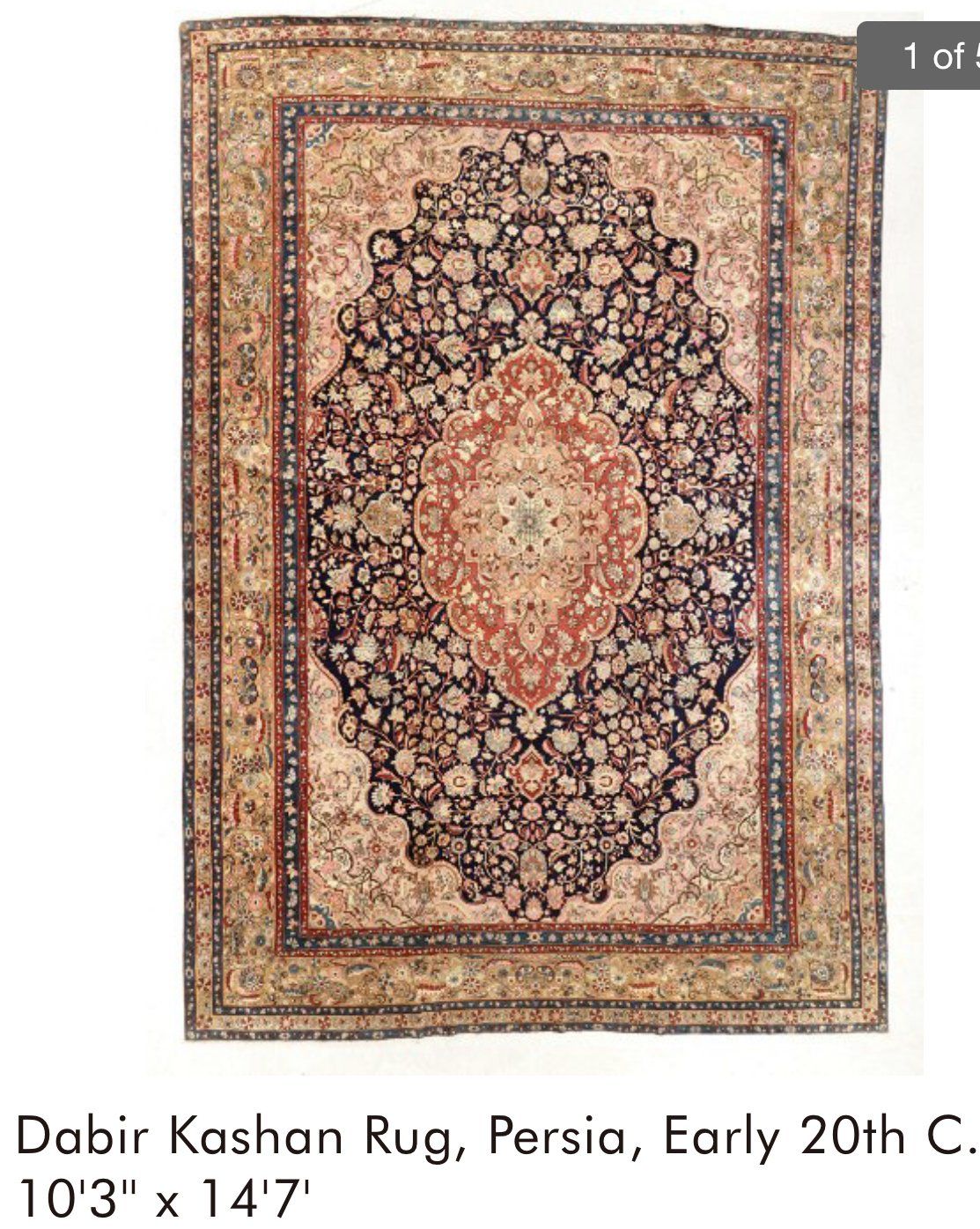 Dabir Kashan Rug