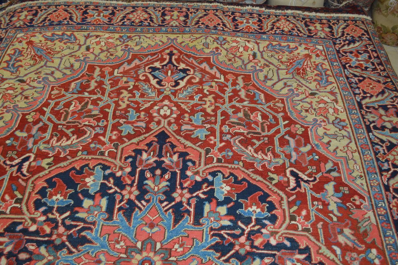 Antique Persian Heriz