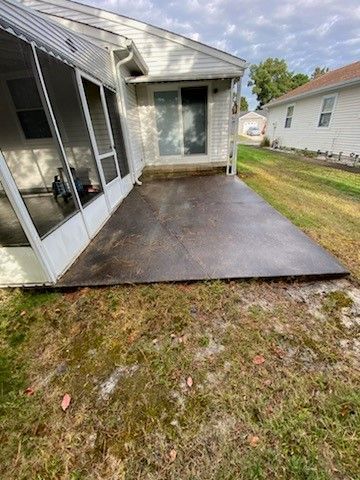 Before - Patio Power Washing