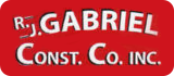 R J Gabriel Construction Co | Logo