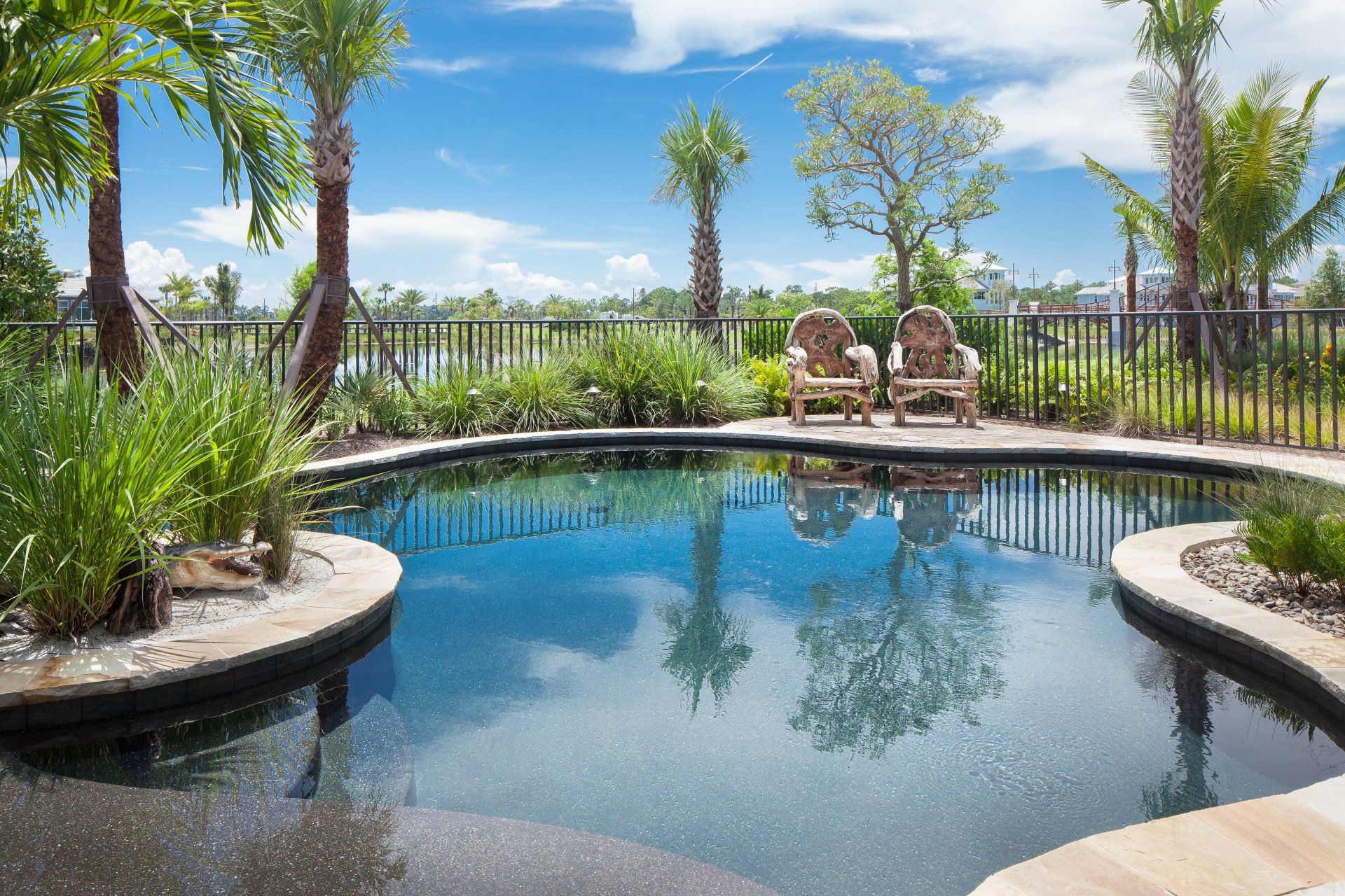 Swimming Pool Design Ft Myers, Naples FL Spa tubs Water Features