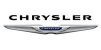 Chrysler logo: silver emblem with black 