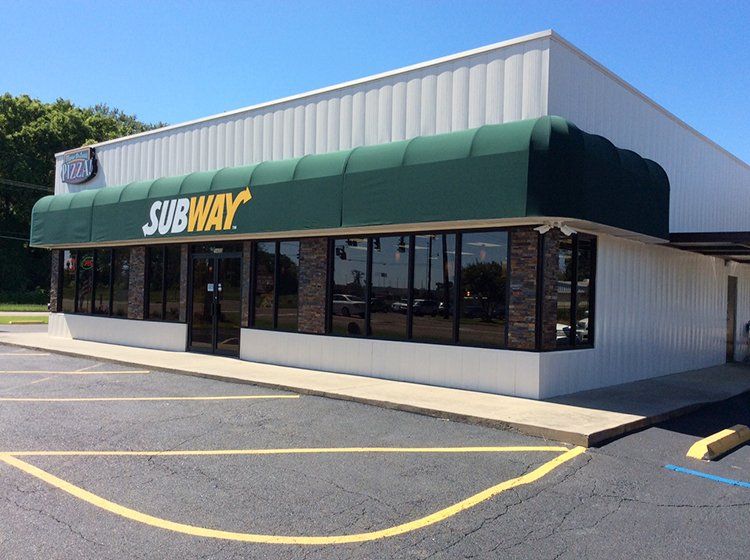 subway front side view