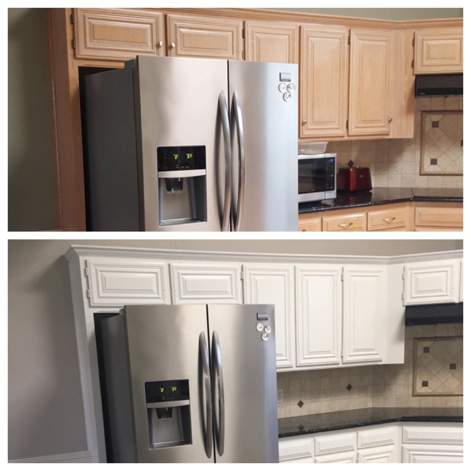 Painting Before & After