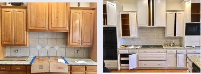 Painting Before & After