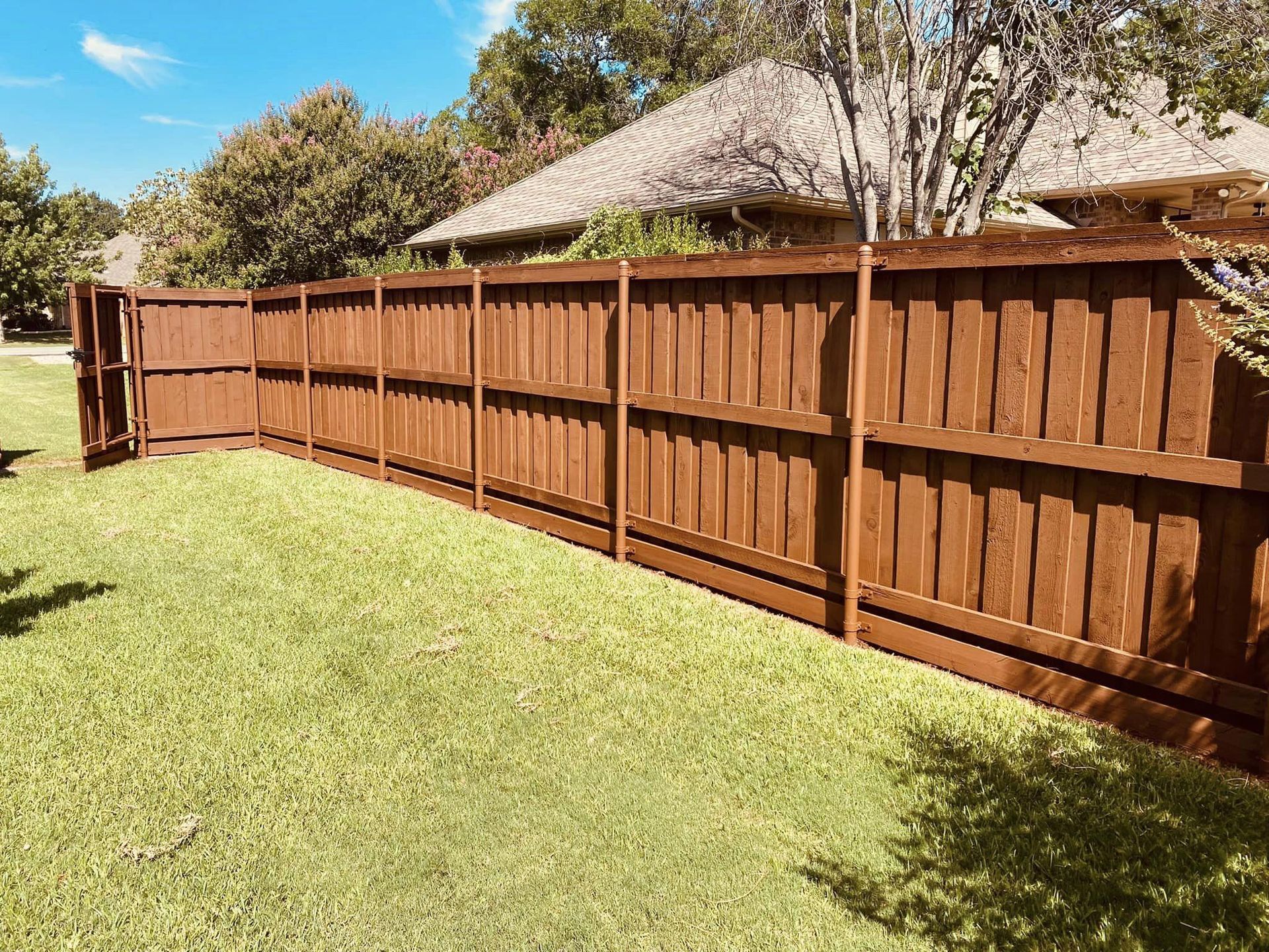 Fence after