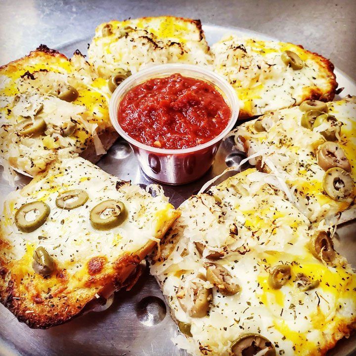 Cheesy breads