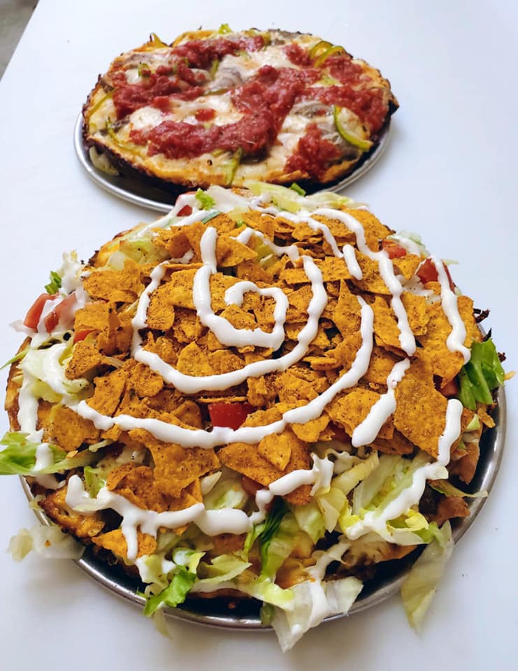 Taco on detroit crust