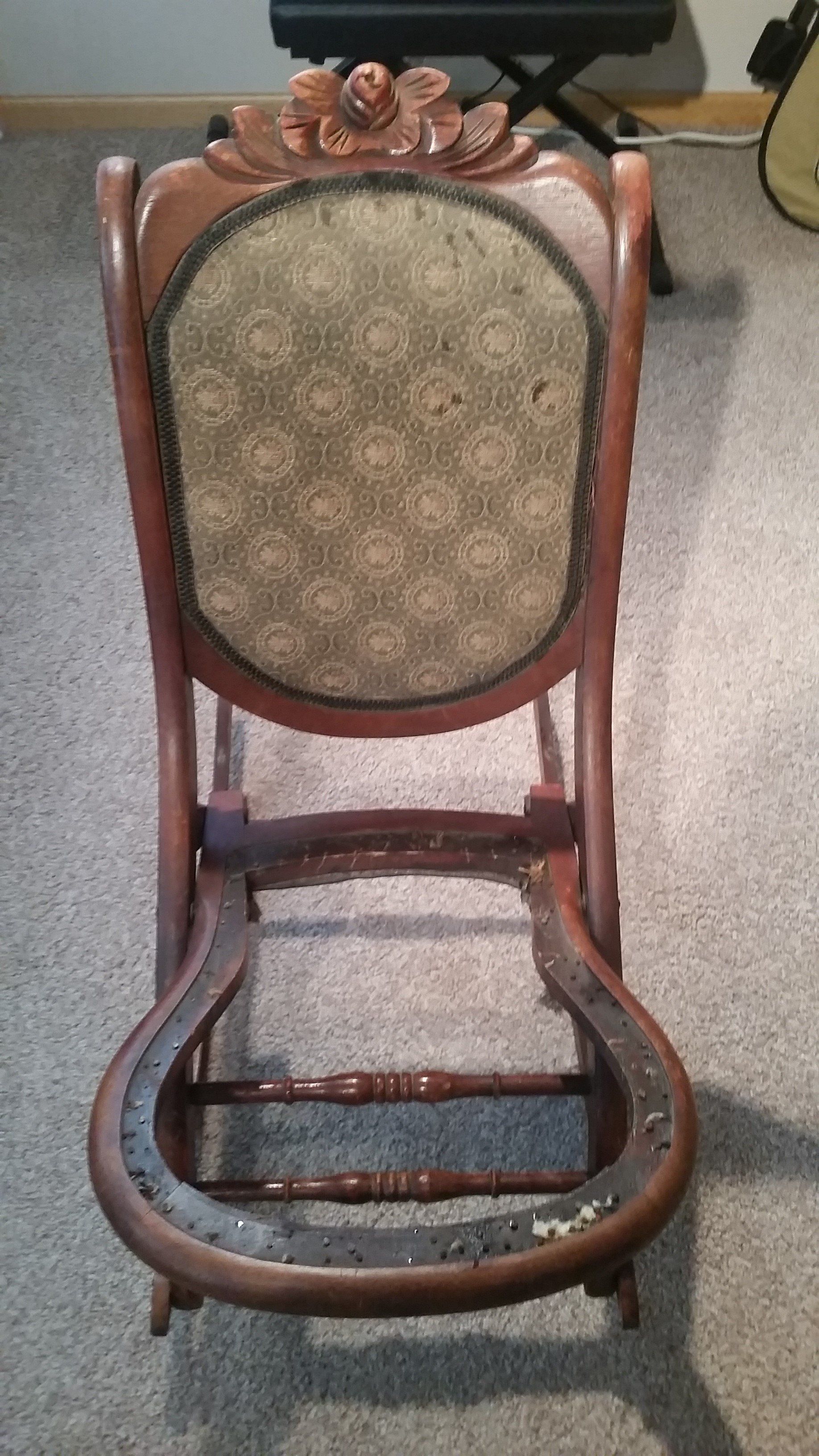 Folding Rocker Before