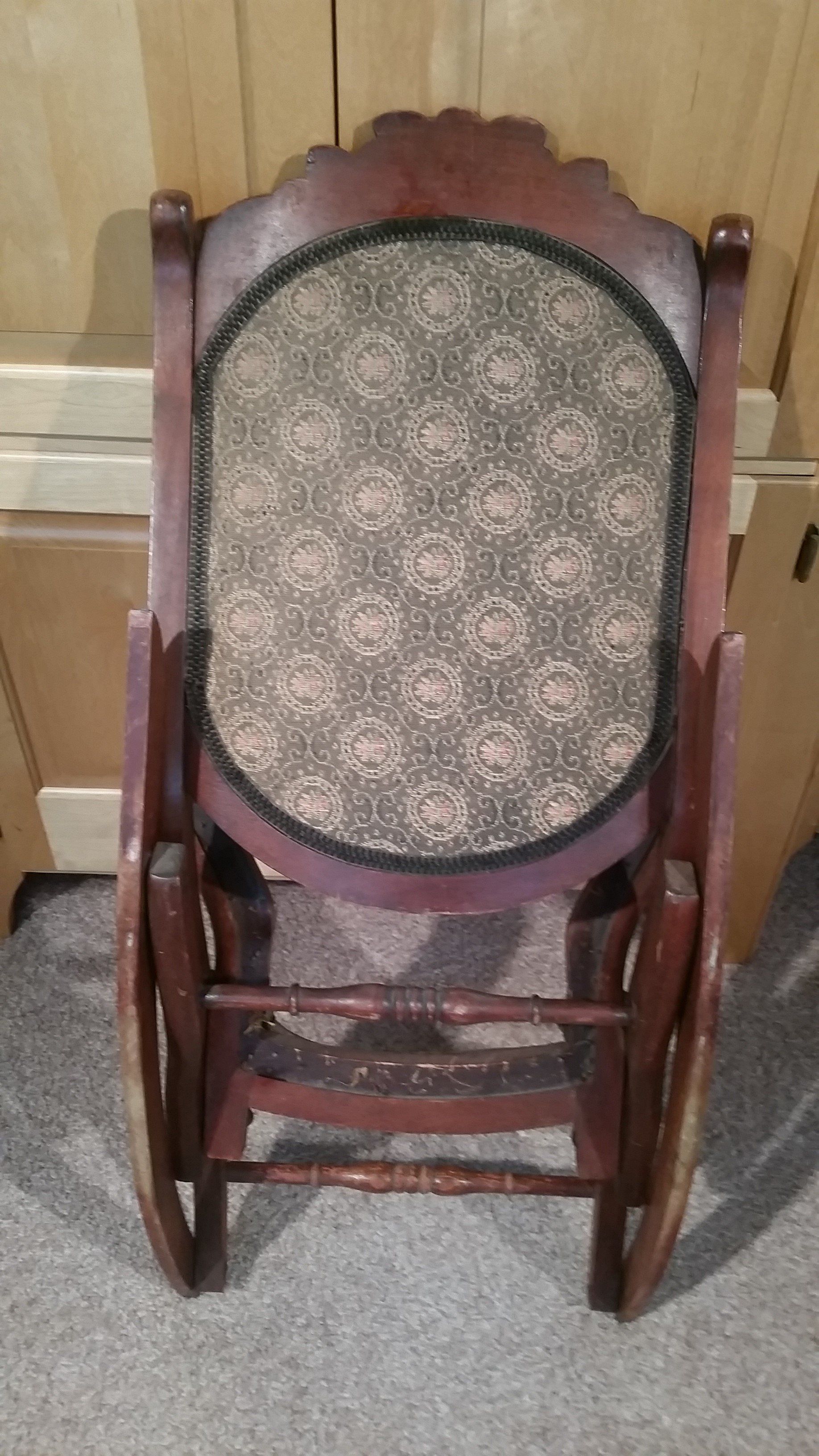 Folding Rocker Before