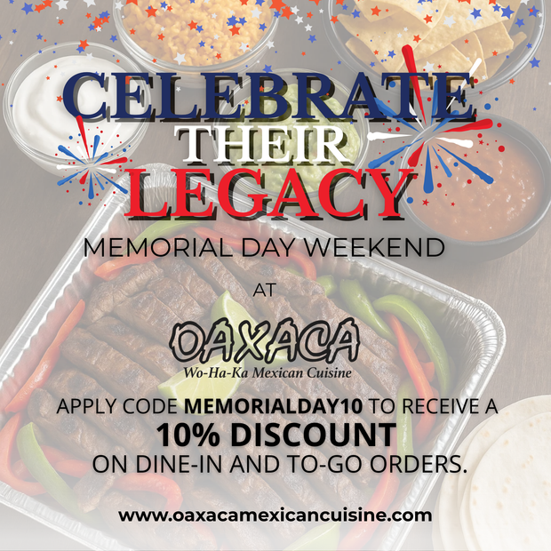 A poster for oaxaca cinco de mayo.