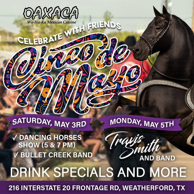 A poster for oaxaca cinco de mayo.