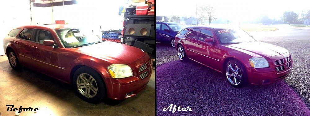 Car Before and After