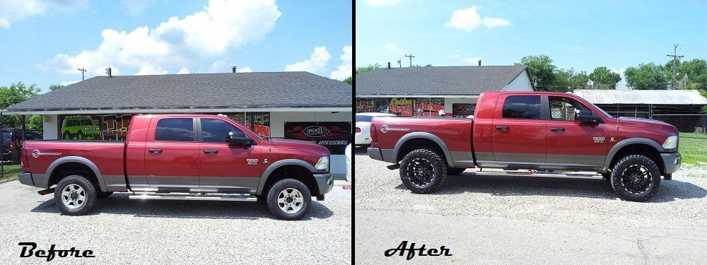 Truck Before and After