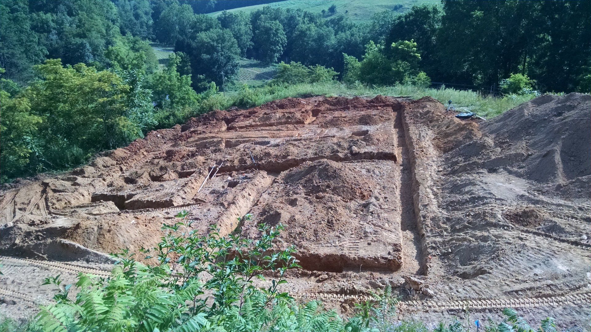 Bench cut, Footers and Pouring