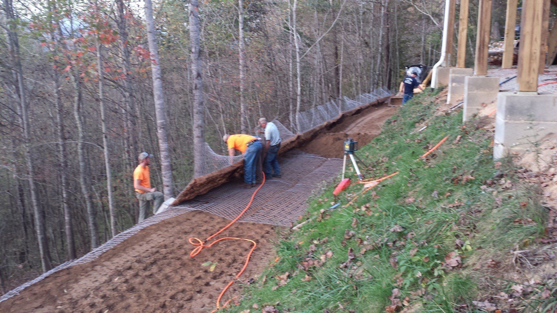 Engineered Terra Mesh Wall Design