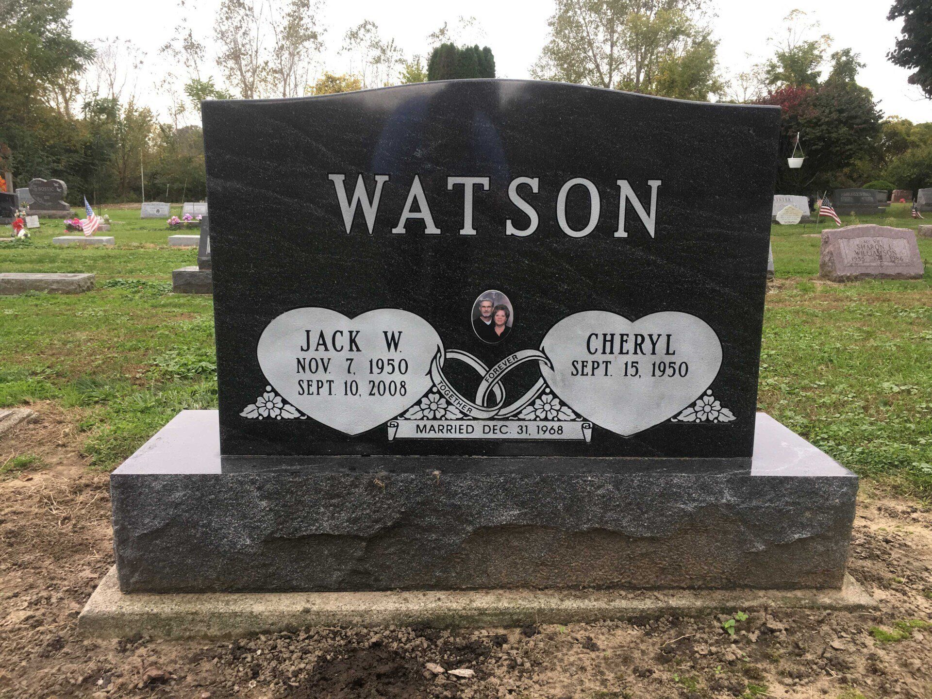 Headstone