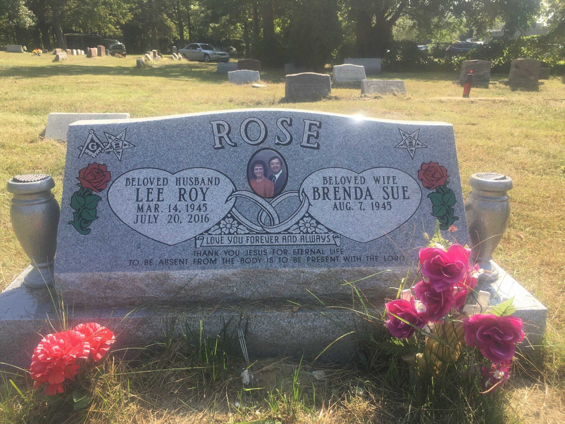 Customize headstone